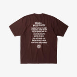 Stussy x Wales Bonner Ocean Song Tee Brown