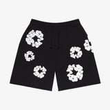 Denim Tears The Cotton Wreath Shorts Black