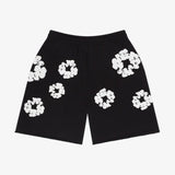 Denim Tears The Cotton Wreath Shorts Black