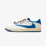 Jordan 1 Retro Low OG SP Fragment x Travis Scott Military Blue