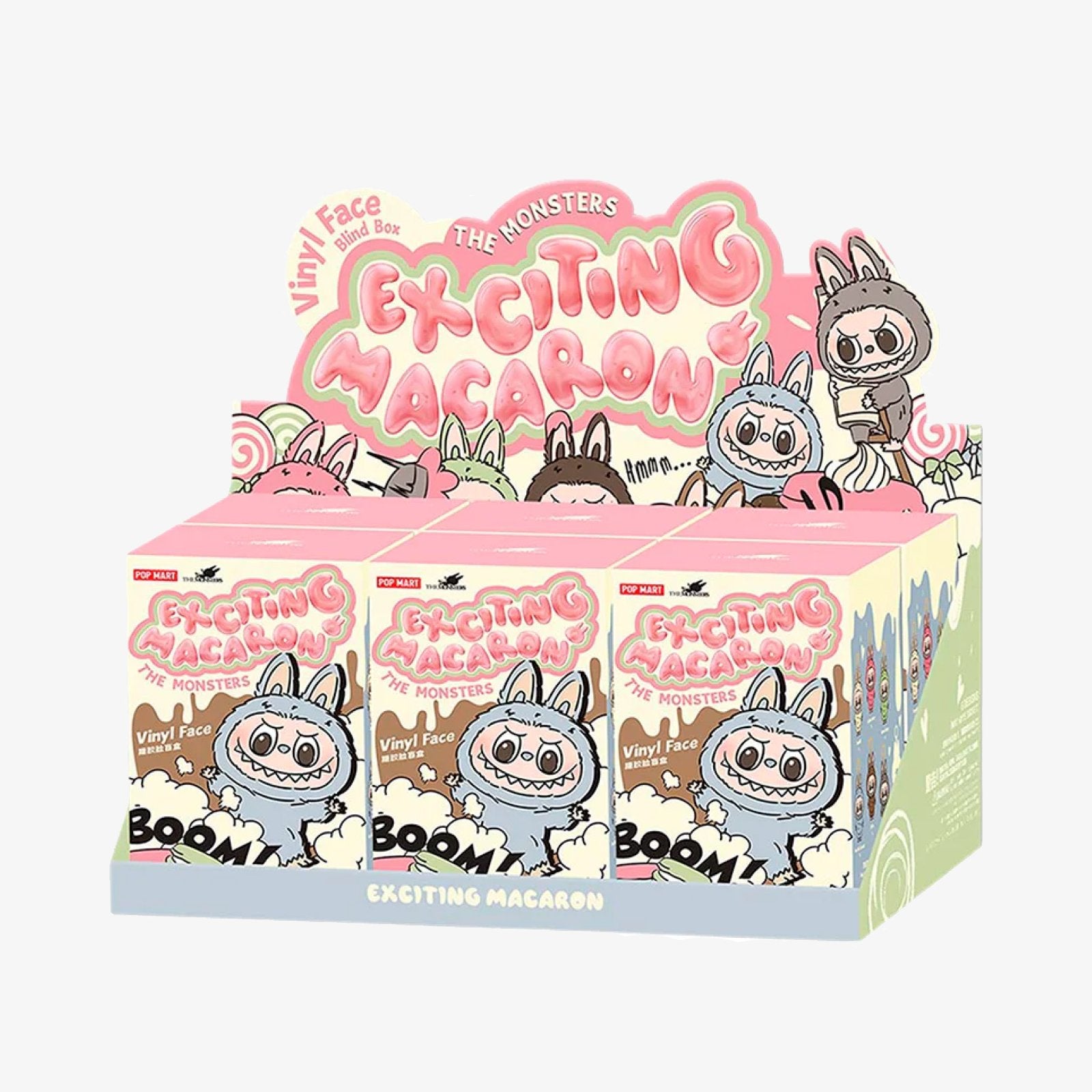 Pop Mart Labubu Exciting Macaron Series