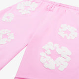 Denim Tears The Wreath Sweat Shorts Powder Pink
