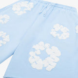 Denim Tears The Wreath Sweat Shorts Powder Blue