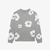 Denim Tears Cotton Wreath Long Sleeve T-Shirt Grey