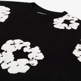 Denim Tears Cotton Wreath Long Sleeve T-Shirt Black