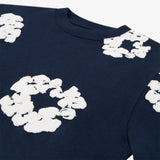 Denim Tears Cotton Wreath Long Sleeve T-Shirt Navy
