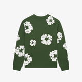 Denim Tears Cotton Wreath Long Sleeve T-Shirt Green