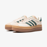 adidas Gazelle Bold Magic Beige Collegiate Green
