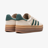 adidas Gazelle Bold Magic Beige Collegiate Green