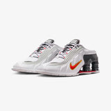 Nike Shox MR4 Martine Rose Metallic Platinum Varsity Red