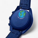 Swatch x Omega Bioceramic Moonswatch Mission To Earthphase Moonshine Gold Snoopy