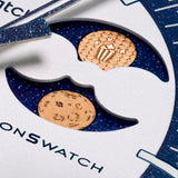 Swatch x Omega Bioceramic Moonswatch Mission To Earthphase Moonshine Gold Snoopy