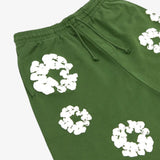 Denim Tears The Wreath Sweat Shorts Green